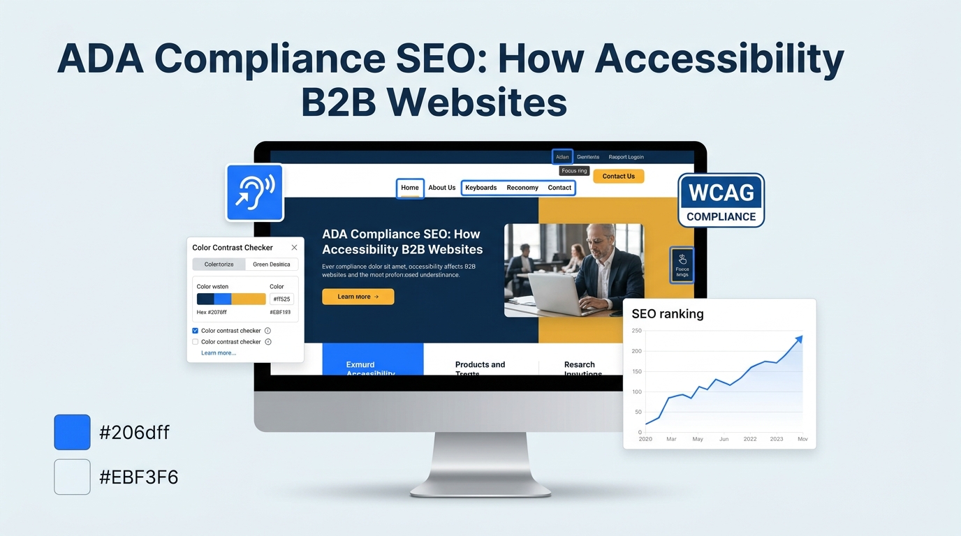 ADA Compliance SEO: How Accessibility Affects Your B2B Website Rankings